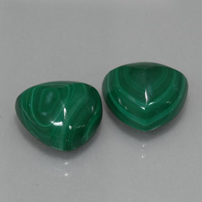 Achetez naturel ct vert malachite gems, trillion, en provenance congo chez gemselect. en stock, livraison internationale!