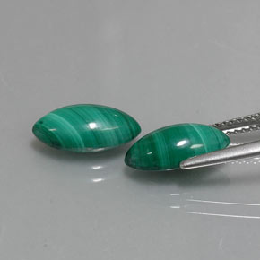 Achetez naturel ct vert malachite gems, marquise, en provenance congo chez gemselect. en stock, livraison internationale!