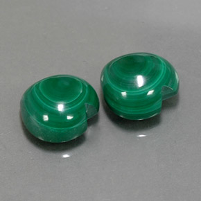 Achetez naturel ct vert malachite gems, forme de coeur, en provenance congo chez gemselect. en stock, livraison internationale!