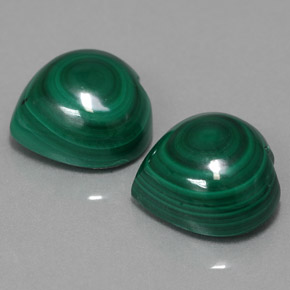Achetez naturel ct vert malachite gems, forme de coeur, en provenance congo chez gemselect. en stock, livraison internationale!