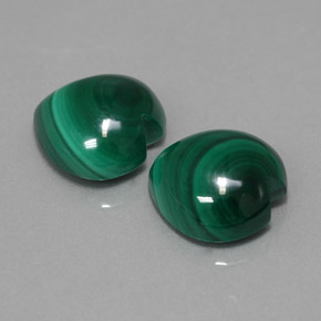 Achetez naturel ct vert malachite gems, forme de coeur, en provenance congo chez gemselect. en stock, livraison internationale!