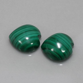 Achetez naturel ct vert malachite gems, forme de coeur, en provenance congo chez gemselect. en stock, livraison internationale!