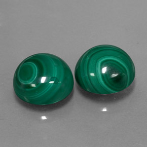 Achetez naturel ct vert malachite gems, coupe roude, en provenance congo chez gemselect. en stock, livraison internationale!