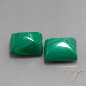 Shop natural 13.50ct Vert Malachite gems, Baquette, from Congo at GemSelect. In stock, global shipping!