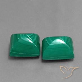 Shop natural 15.78ct Vert Malachite gems, Baquette, from Congo at GemSelect. In stock, global shipping!