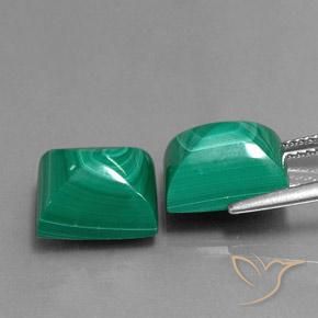 Shop natural 15.78ct Vert Malachite gems, Baquette, from Congo at GemSelect. In stock, global shipping!