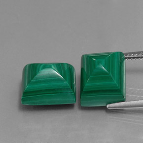 Achetez naturel ct vert malachite gems, baguette, en provenance congo chez gemselect. en stock, livraison internationale!
