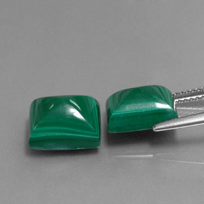 Achetez naturel ct vert malachite gems, baguette, en provenance congo chez gemselect. en stock, livraison internationale!