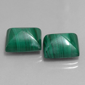 Achetez naturel ct vert malachite gems, baguette, en provenance congo chez gemselect. en stock, livraison internationale!
