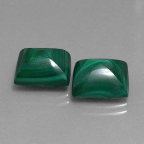 Achetez naturel 14,35ct vert malachite gems, baguette, en provenance congo chez gemselect. en stock, livraison internationale!