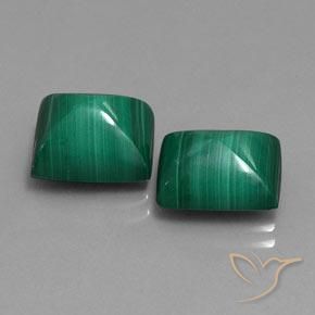 Shop natural 13.53ct Vert Malachite gems, Baquette, from Congo at GemSelect. In stock, global shipping!