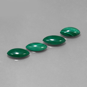 Achetez naturel ct vert malachite gems, marquise, en provenance congo chez gemselect. en stock, livraison internationale!