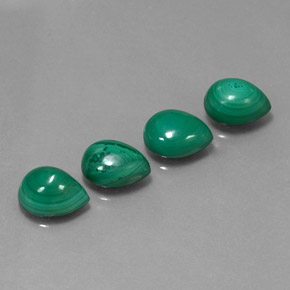 Achetez naturel ct vert malachite gems, en forme de poire, en provenance congo chez gemselect. en stock, livraison internationale!