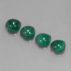 Achetez naturel ct vert malachite gems, forme de coeur, en provenance congo chez gemselect. en stock, livraison internationale!