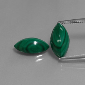 Achetez naturel ct vert malachite gems, marquise, en provenance congo chez gemselect. en stock, livraison internationale!