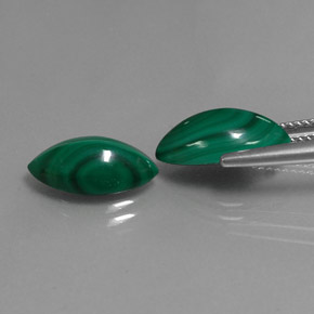 Achetez naturel ct vert malachite gems, marquise, en provenance congo chez gemselect. en stock, livraison internationale!