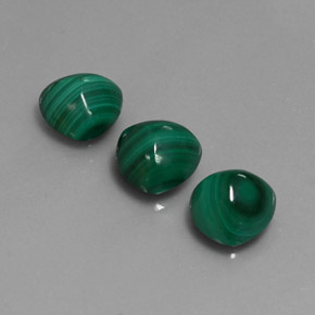 Achetez naturel ct vert malachite gems, trillion, en provenance congo chez gemselect. en stock, livraison internationale!