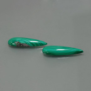 Achetez naturel ct vert malachite gems, en forme de poire, en provenance congo chez gemselect. en stock, livraison internationale!