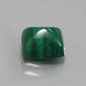 Malachite vert naturelle baguette, 2,17 ct, opaque