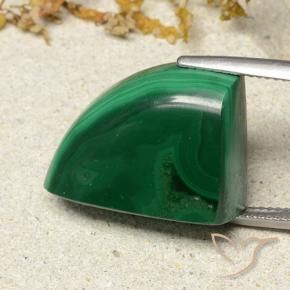 Malachite Vert naturelle Fantaisie, 37.17 ct, Opaque