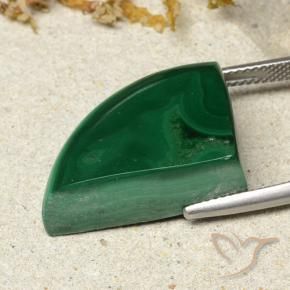 Malachite Vert naturelle Fantaisie, 37.17 ct, Opaque
