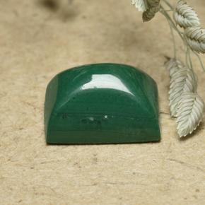 Malachite Vert multicolore naturelle Baquette, 3.29 ct, Opaque