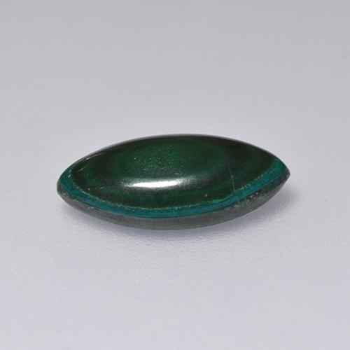 Malachite Vert naturelle Marquise, 2.61 ct, Opaque