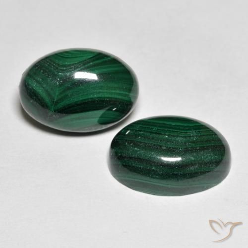 Shop natural 16.09ct Vert Malachite gems, ovale, from Congo at GemSelect. In stock, global shipping!