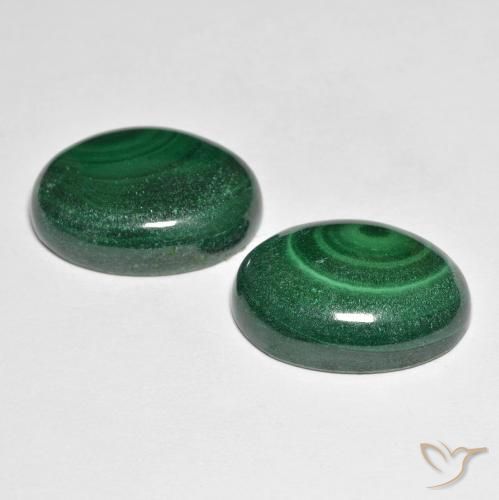 Achetez naturel 32.27ct Vert Malachite gems, Coupe ovale, En provenance Congo chez GemSelect. En stock, livraison internationale!