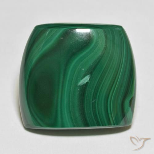 59.08ct Naturel Vert foncé Malachite, Fantaisie, Opaque
