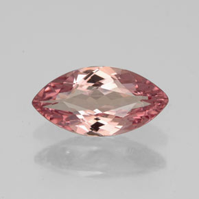 Grenat malaya rose naturelle marquise, 2,04 ct, VVS-VS