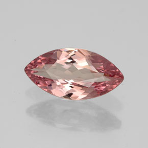 Grenat malaya rose naturelle marquise, 2,04 ct, VVS-VS