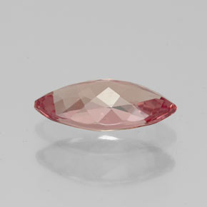 Grenat malaya rose naturelle marquise, 2,04 ct, VVS-VS