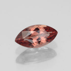 Grenat malaya rose naturelle marquise, 1,86 ct, VVS