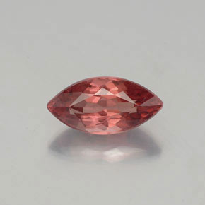 Grenat malaya rose naturelle marquise, 1,48 ct, VS