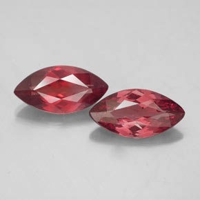 Achetez naturel ct rose grenat malaya gems, marquise, en provenance tanzanie chez gemselect. en stock, livraison internationale!