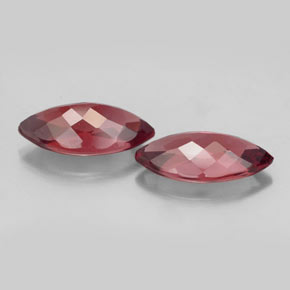 Achetez naturel ct rose grenat malaya gems, marquise, en provenance tanzanie chez gemselect. en stock, livraison internationale!