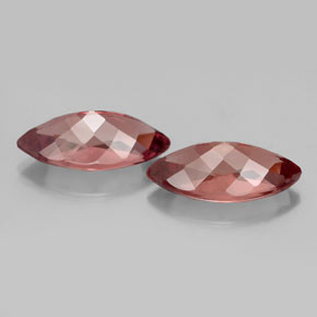 Achetez naturel ct Rose Grenat Malaya gems, Marquise, En provenance Tanzanie chez GemSelect. En stock, livraison internationale!