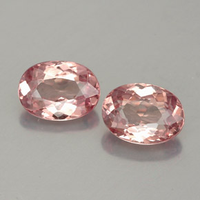 Achetez naturel ct Rose clair Grenat Malaya gems, Coupe ovale, En provenance Tanzanie chez GemSelect. En stock, livraison internationale!