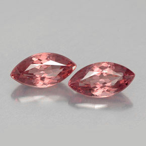 Achetez naturel ct rose grenat malaya gems, marquise, en provenance tanzanie chez gemselect. en stock, livraison internationale!