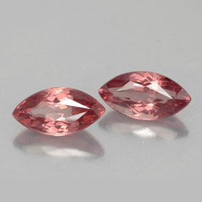 Achetez naturel ct rose grenat malaya gems, marquise, en provenance tanzanie chez gemselect. en stock, livraison internationale!