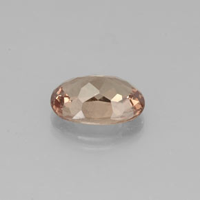 Grenat malaya rose naturelle coupe ovale, 0,98 ct, VS