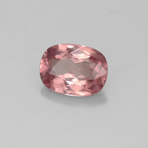 Grenat malaya rose naturelle coupe coussin, 1,01 ct, VS
