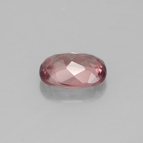 Grenat malaya rose naturelle coupe coussin, 1,01 ct, VS