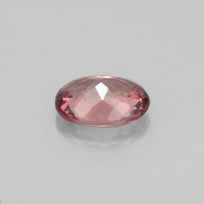 Grenat malaya rose naturelle coupe ovale, 1,00 ct, VVS