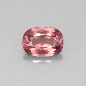 Grenat malaya rose naturelle coupe coussin, 1,12 ct, VS-SI