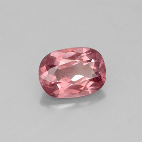 Grenat malaya rose naturelle coupe coussin, 1,12 ct, VS-SI
