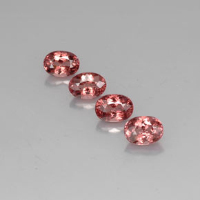 Achetez naturel 5,21ct rose grenat malaya gems, coupe ovale, en provenance tanzanie chez gemselect. en stock, livraison internationale!