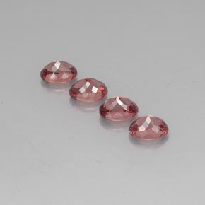 Achetez naturel 5,21ct rose grenat malaya gems, coupe ovale, en provenance tanzanie chez gemselect. en stock, livraison internationale!