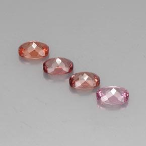 Achetez naturel 4,57ct multicolore grenat malaya gems, coupe coussin, en provenance tanzanie chez gemselect. en stock, livraison internationale!